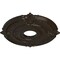Ekena Millwork Attica Ceiling Medallion (Fits Canopies up to 5"), Hand-Painted Stone Hearth, 18"OD x 4"ID x 5/8"P CM18ATSHF - alternate 4